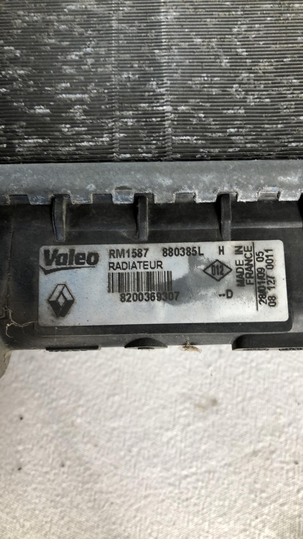 Radiateur eau RENAULT TWINGO 2 PHASE 1 Diesel - 1