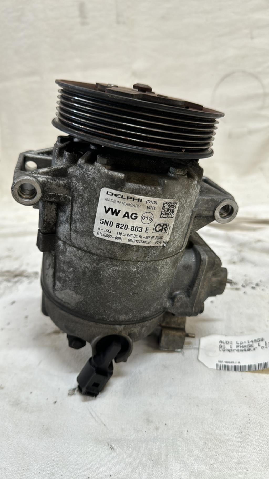 Compresseur clim AUDI A1 1 PHASE 1 Diesel - 1