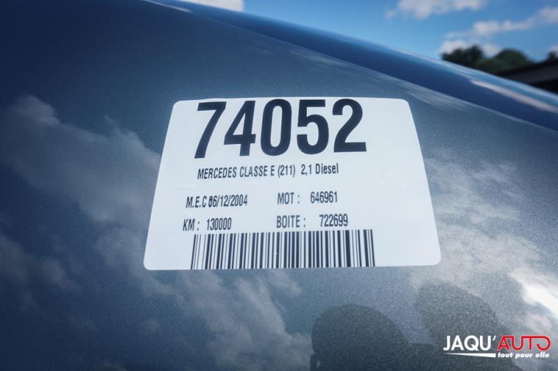 Bras inferieur avant droit pour MERCEDES CLASSE E 211 PHASE 1 Bras inferieur avant droit pour MERCEDES CLASSE E 211 PHASE 1