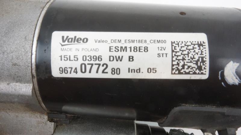 Motorino avviamento PEUGEOT 2008 1 PHASE 1 Gasolina - 1