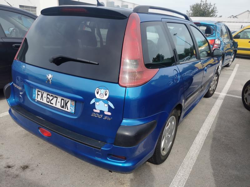 Pare choc arriere pour PEUGEOT 206 PHASE 2 BREAK Pare choc arriere pour PEUGEOT 206 PHASE 2 BREAK