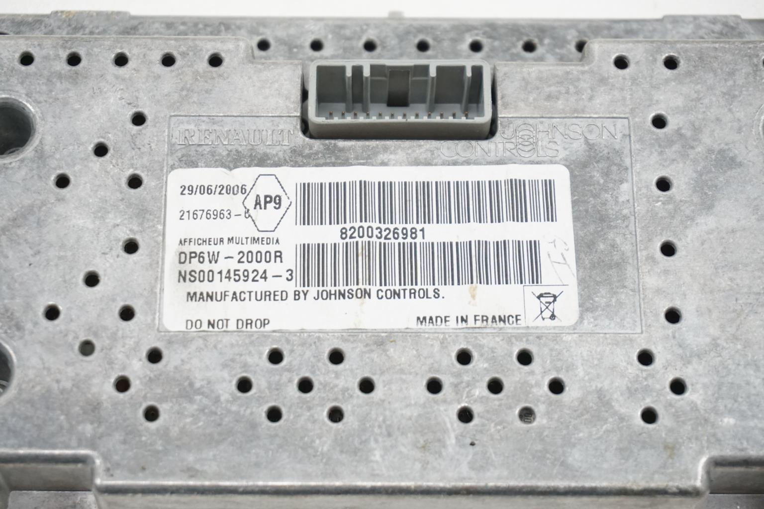 Schermo GPS RENAULT LAGUNA 2 PHASE 2 Diésel - 1