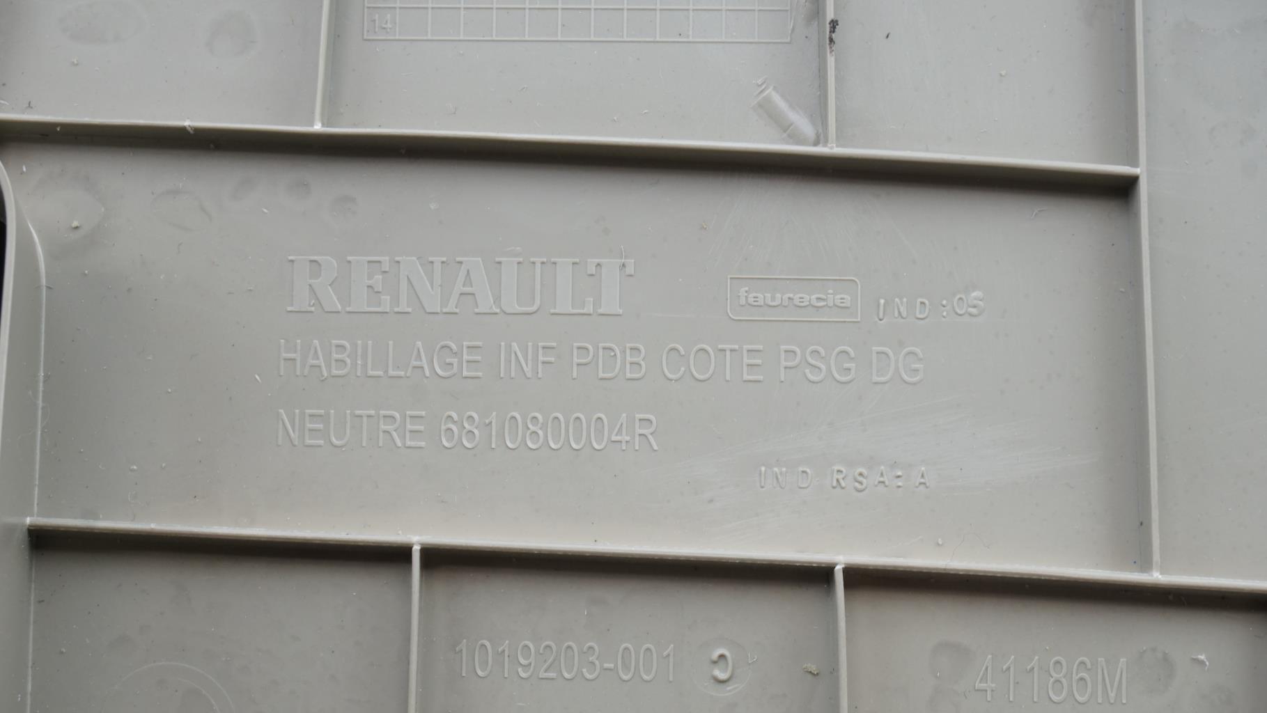 Vano portaoggetti RENAULT GRAND SCENIC 3 PHASE 1 Diésel - 1