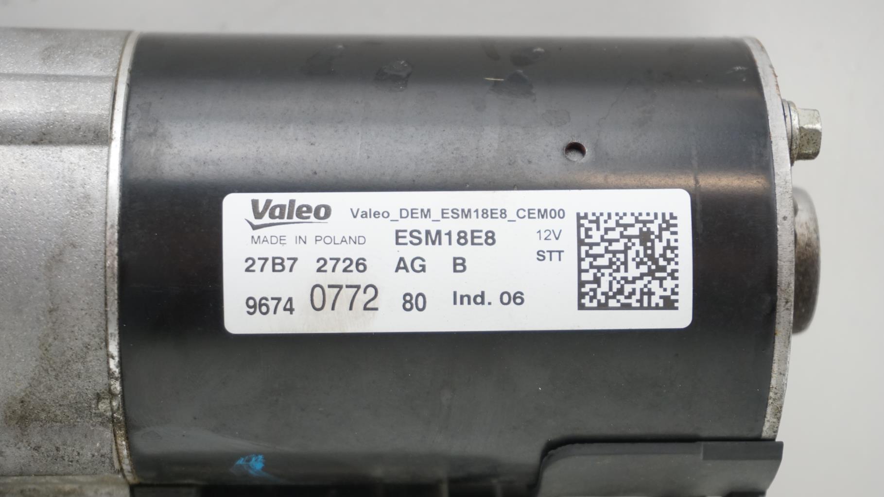 Motorino avviamento PEUGEOT 2008 1 PHASE 1 Gasolina - 1