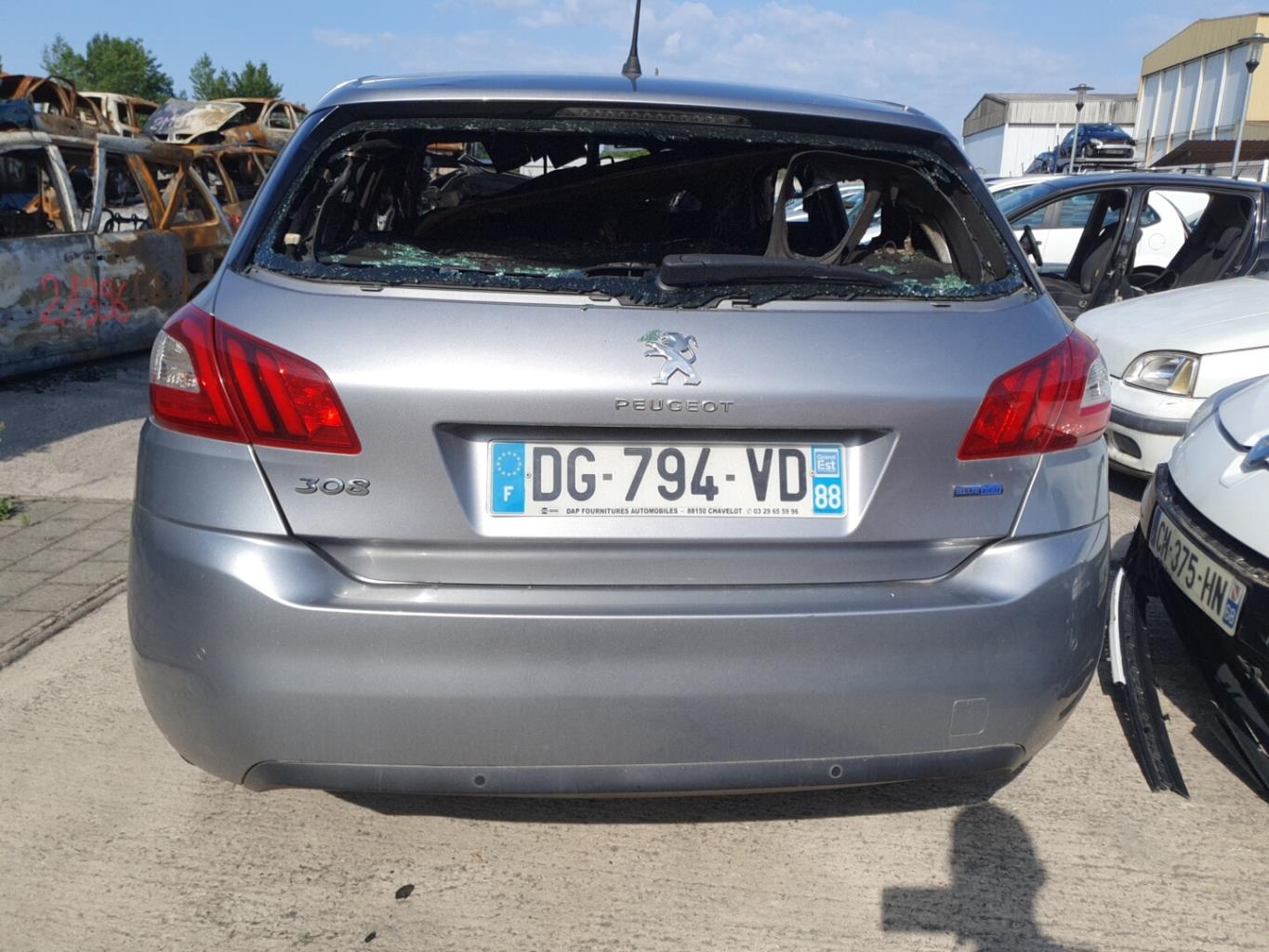 Verin de coffre pour PEUGEOT 308 2 PHASE 1 Verin de coffre pour PEUGEOT 308 2 PHASE 1