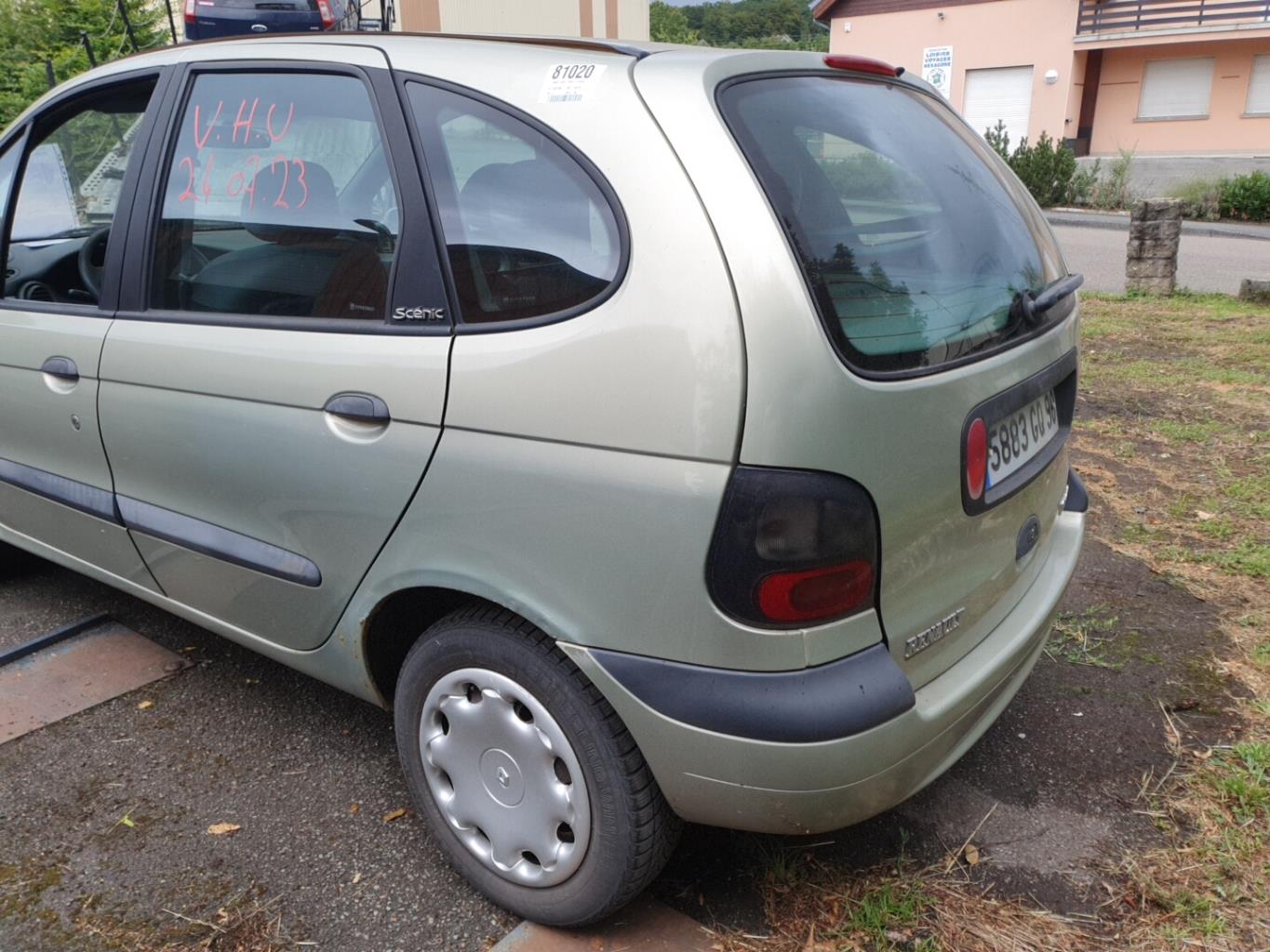 Serrure avant droit pour RENAULT SCENIC 1 PHASE 1 Serrure avant droit pour RENAULT SCENIC 1 PHASE 1