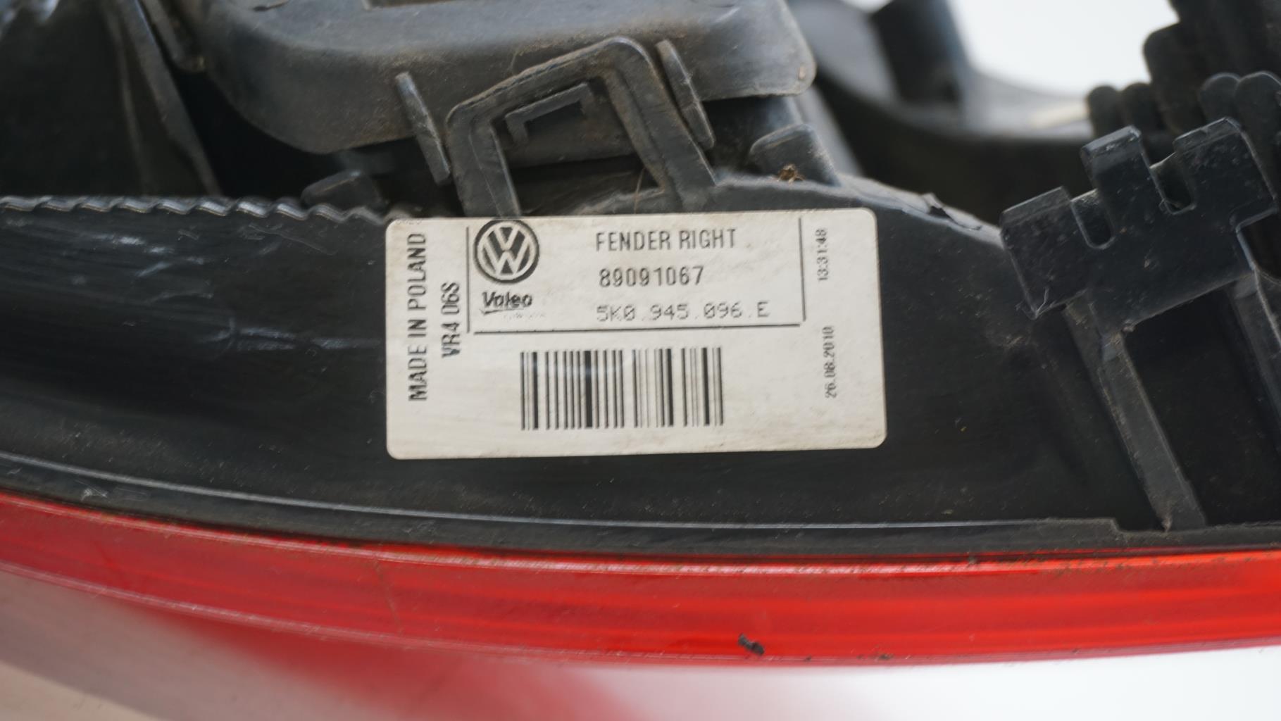 Fanale posteriore principale destro (luci) VOLKSWAGEN GOLF 6 Diésel - 1