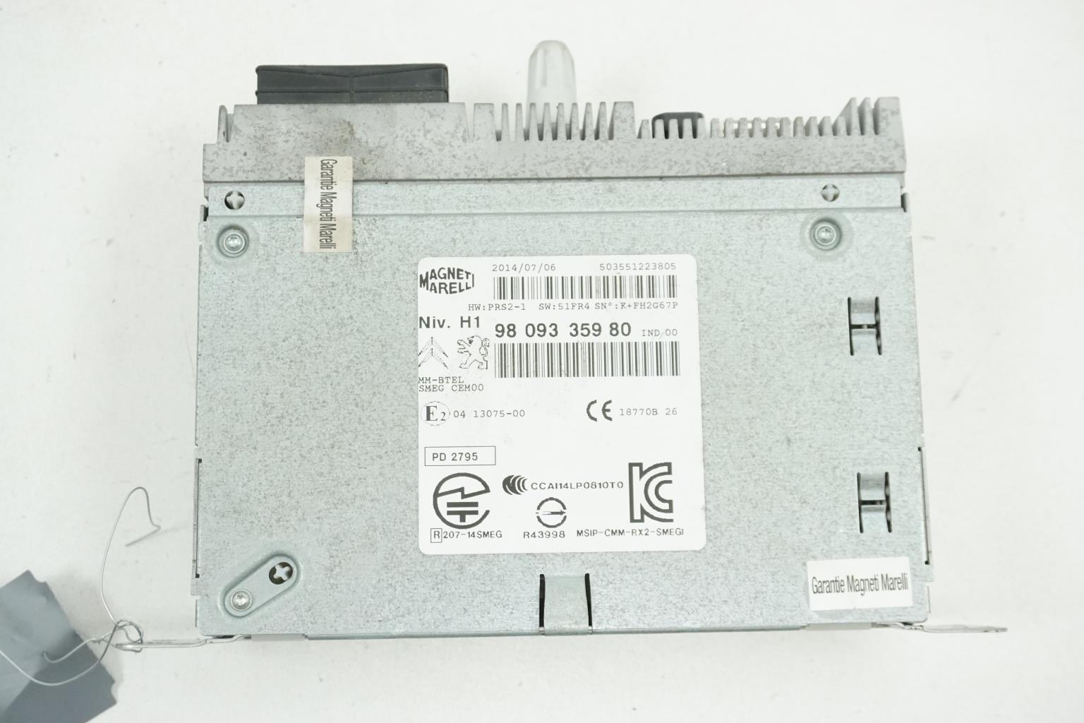 Autoradio originale PEUGEOT 308 2 PHASE 1 Diésel - 1