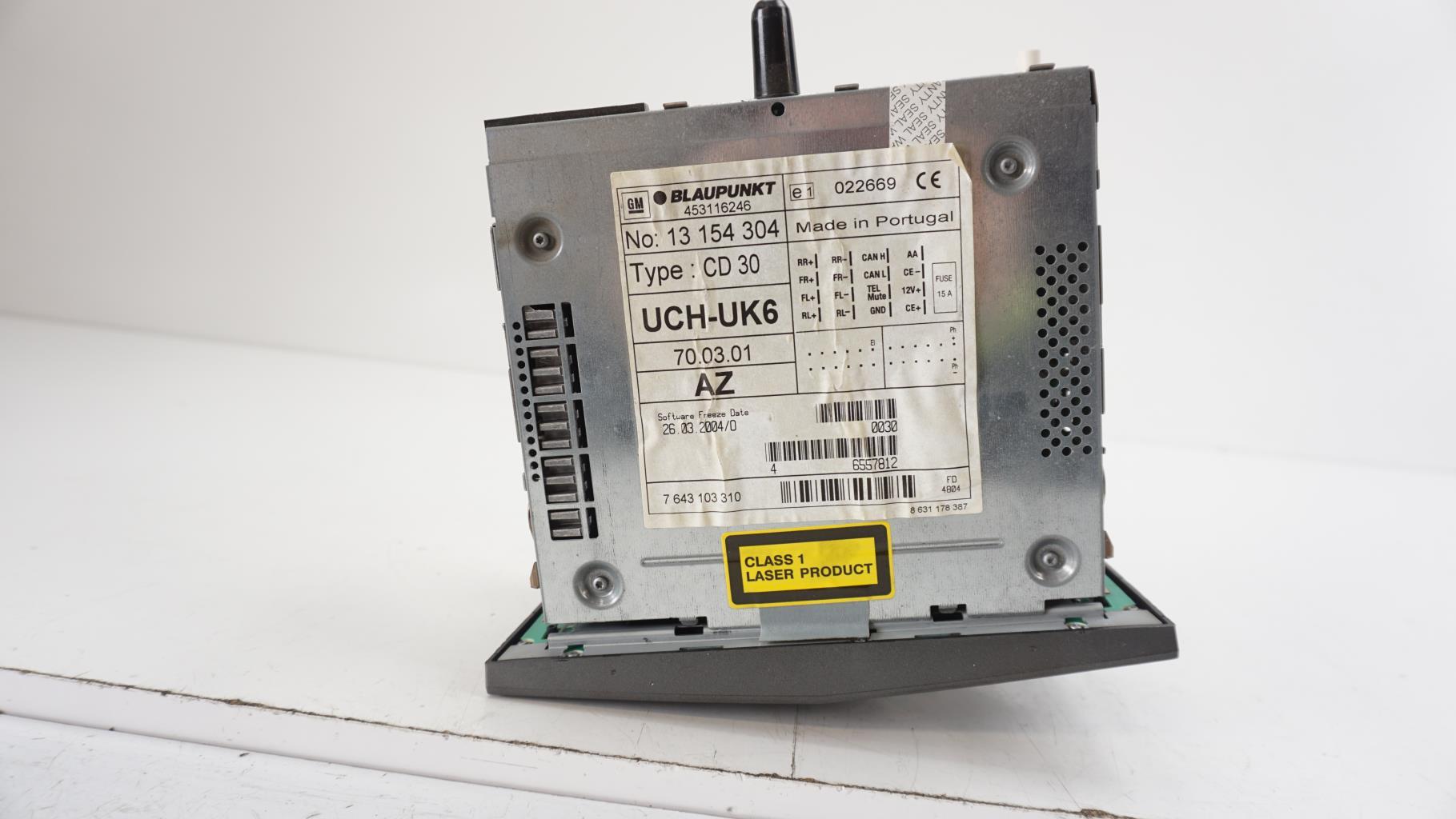 Autoradio originale OPEL ASTRA H PHASE 1 Gasolina - 1