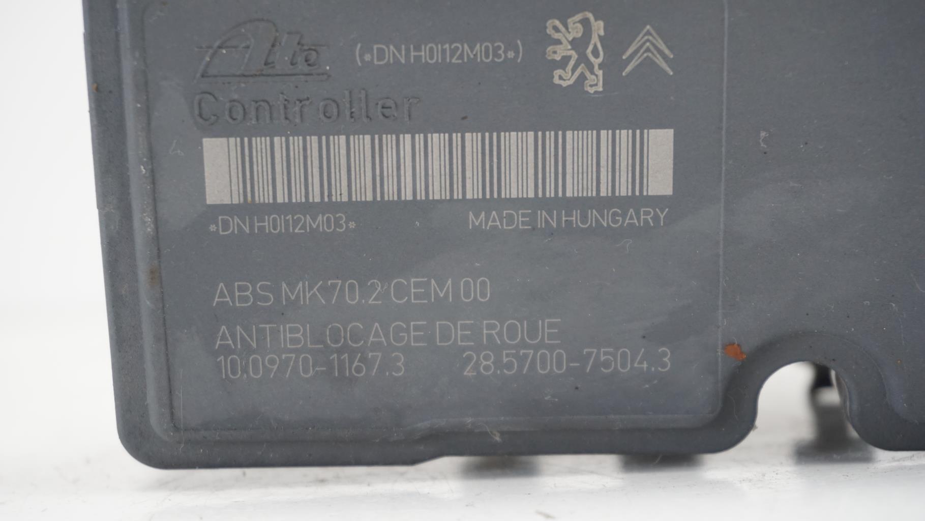 Blocco ABS (antibloccaggio freni) CITROEN C3 2 PHASE 1 Diésel - 1