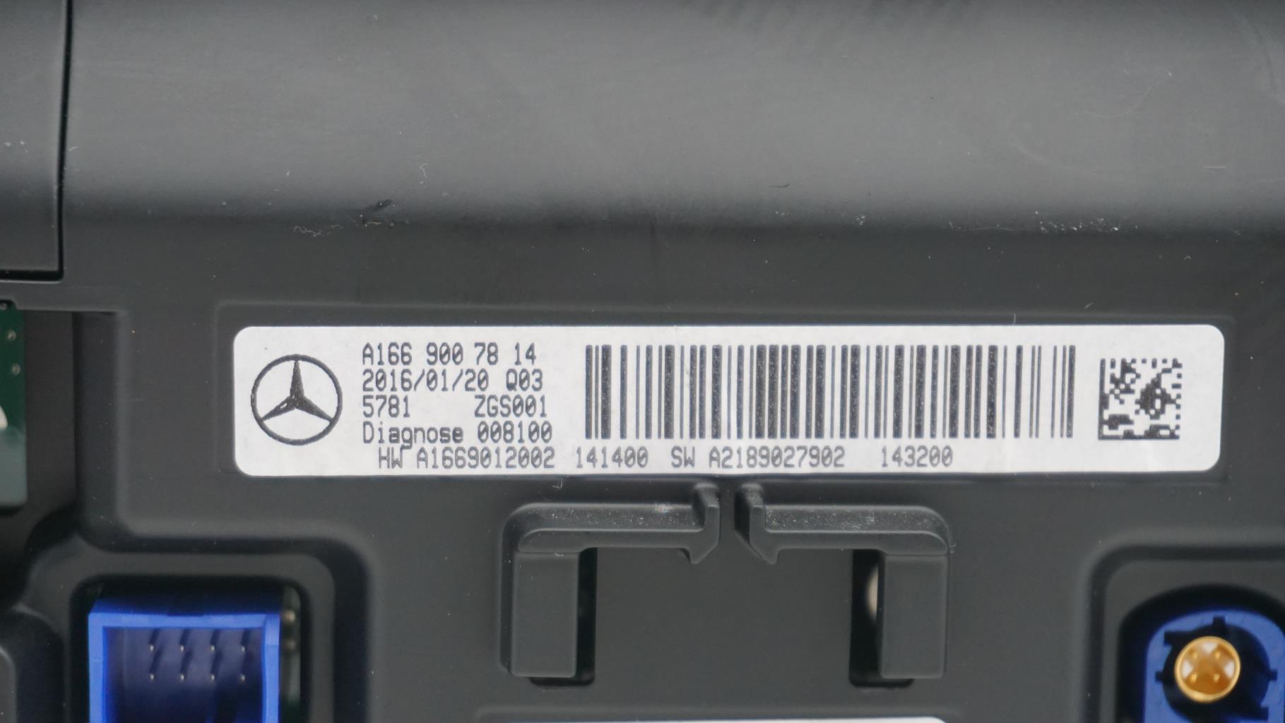 Schermo GPS MERCEDES CLASSE A 176 PHASE 2 Gasolina - 1