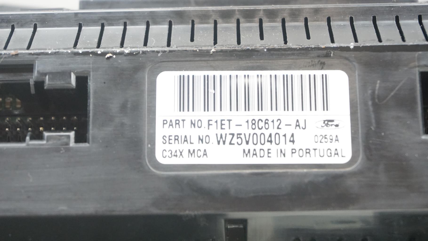 Commande chauffage FORD C-MAX 2 PHASE 2 Diesel - 1