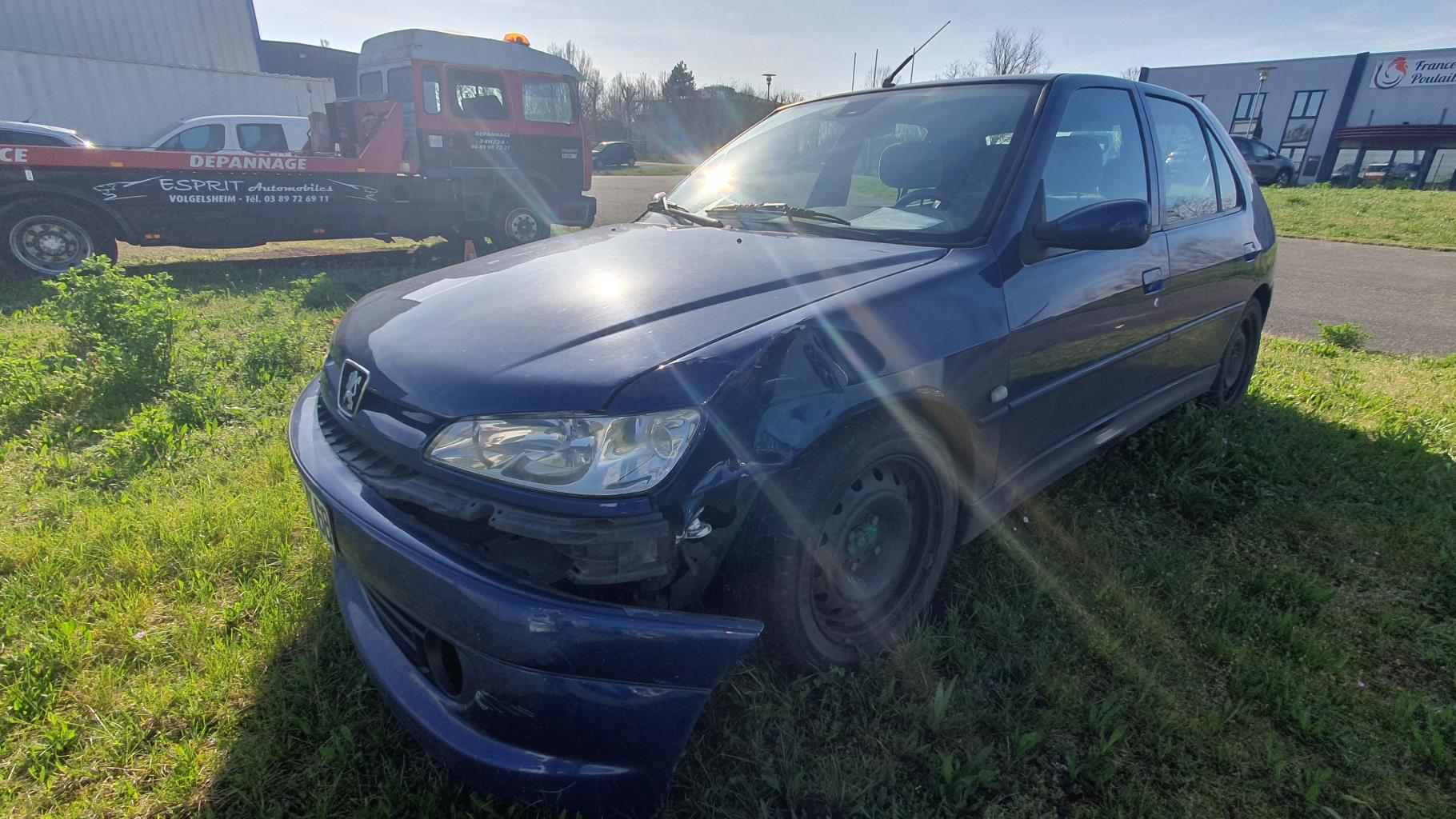 Aile avant droit pour PEUGEOT 306 PHASE 2 Aile avant droit pour PEUGEOT 306 PHASE 2