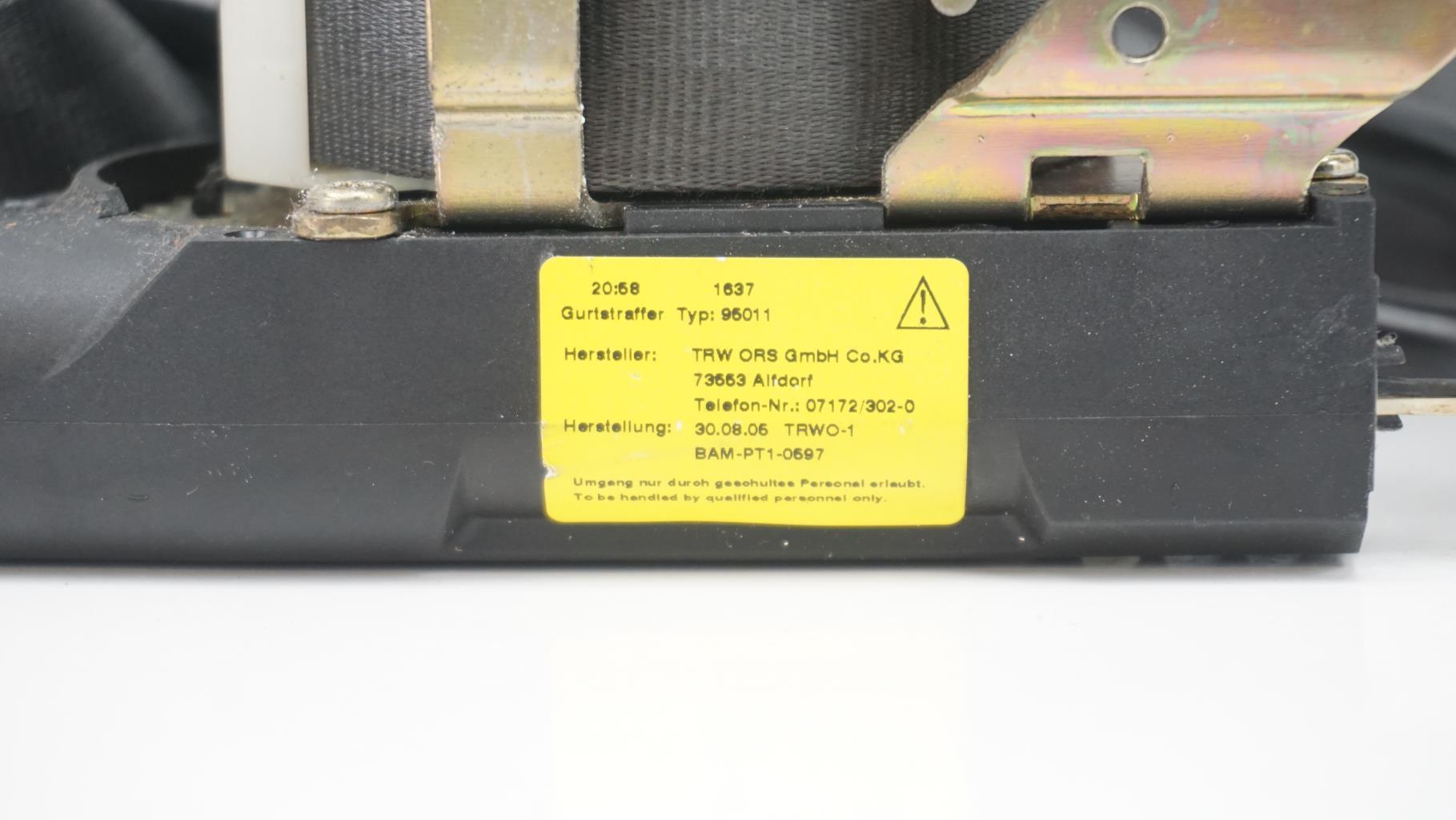 Cintura di sicurezza anteriore destra RENAULT CLIO 3 PHASE 1 Diésel - 1