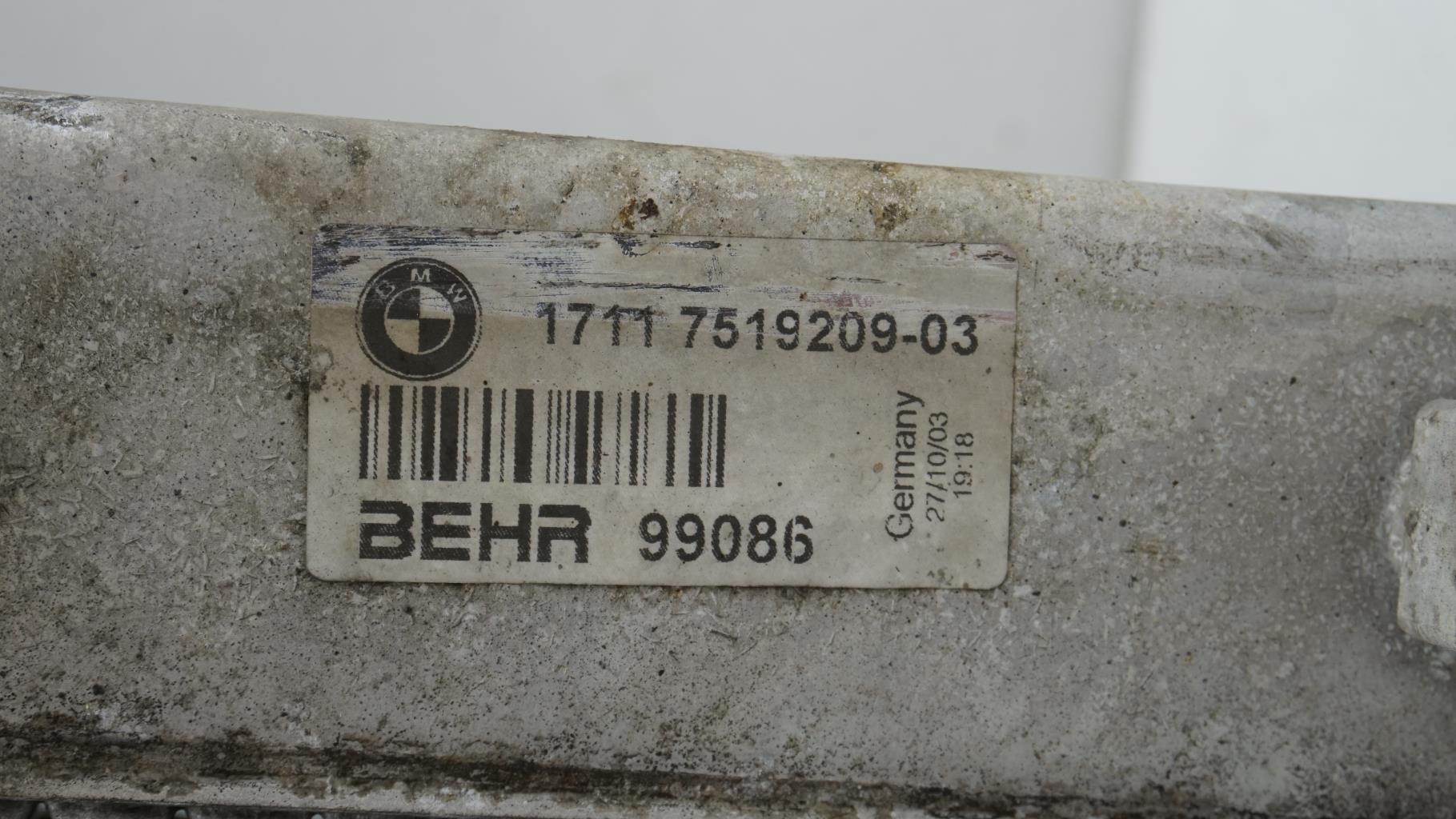Radiatore acqua BMW SERIE 5 E60 PHASE 1 Gasolina - 1