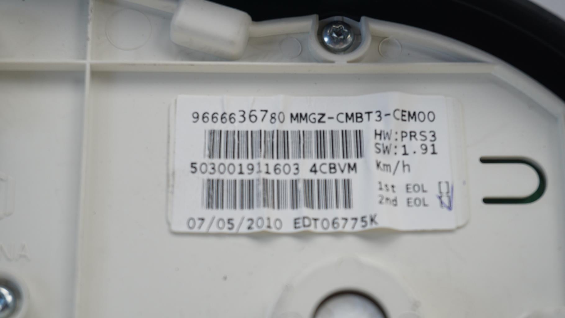 Compteur PEUGEOT 206+ Essence - 1
