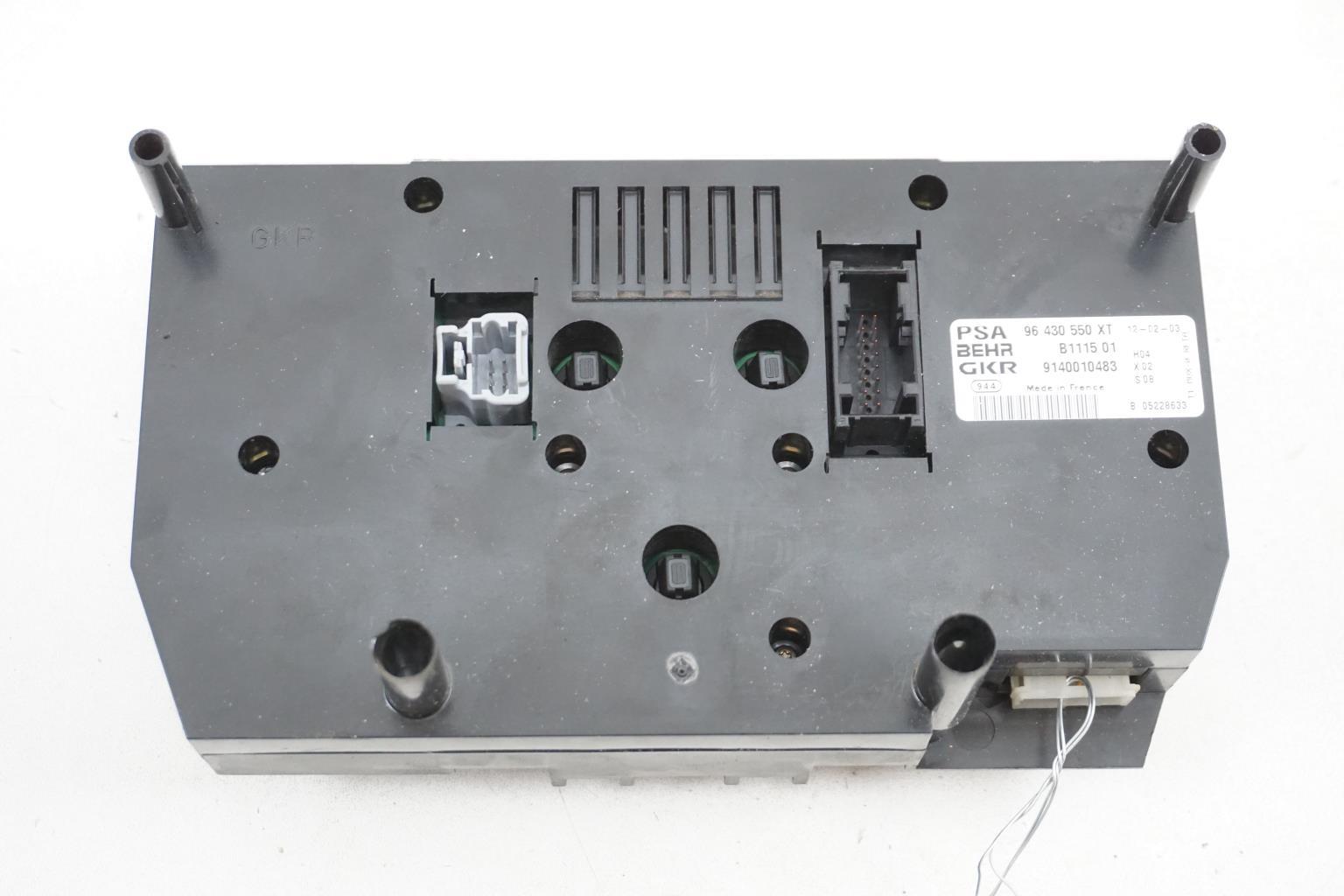 Commande chauffage PEUGEOT 206 PHASE 1 Diesel - 1
