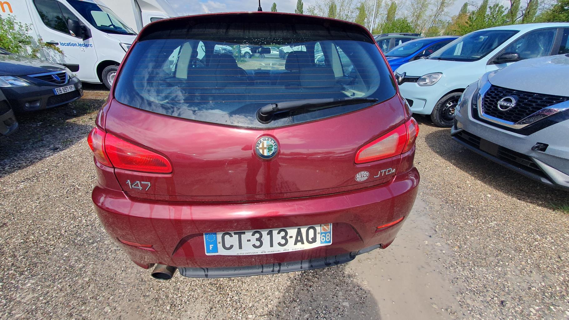 Pare choc arriere pour ALFA ROMEO 147 PHASE 2 Pare choc arriere pour ALFA ROMEO 147 PHASE 2