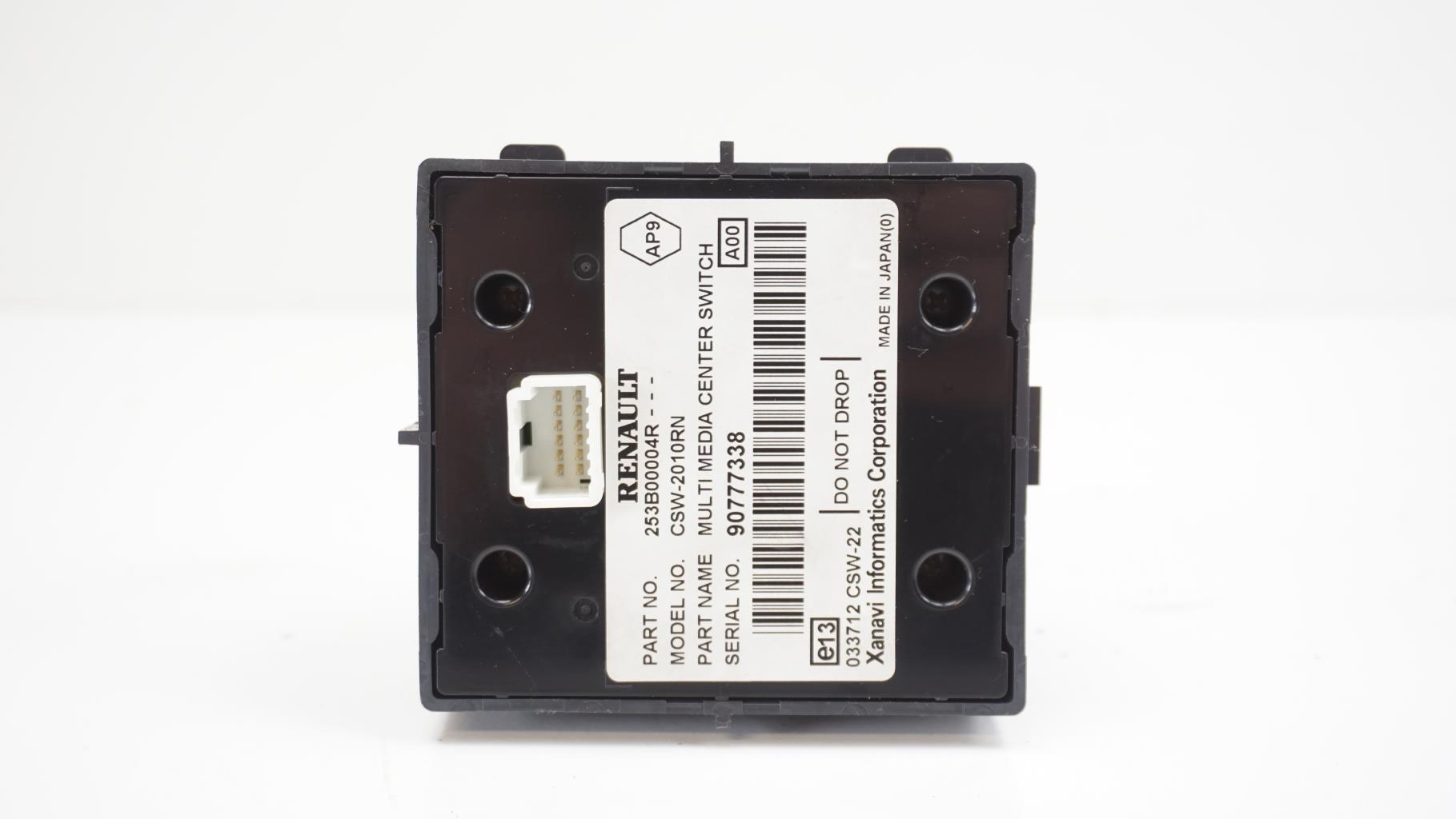 Comando autoradio RENAULT SCENIC 3 PHASE 1 Gasolina/Etanol - 1