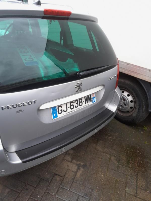Renfort pare choc arriere (traverse) pour PEUGEOT 307 PHASE 1 BREAK Renfort pare choc arriere (traverse) pour PEUGEOT 307 PHASE 1 BREAK