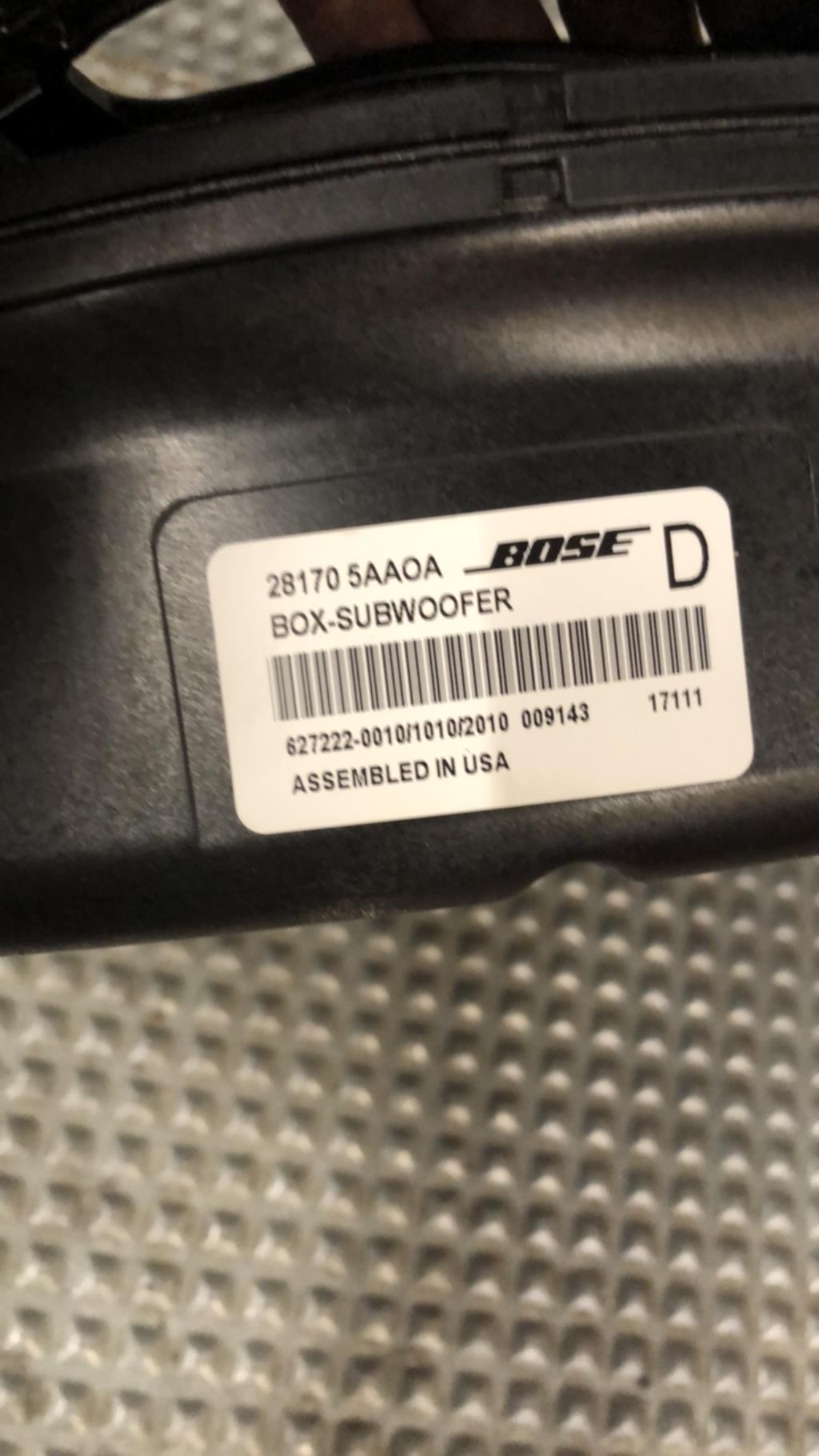 Caisson de basses NISSAN QASHQAI 2 PHASE 1 Diesel - 1