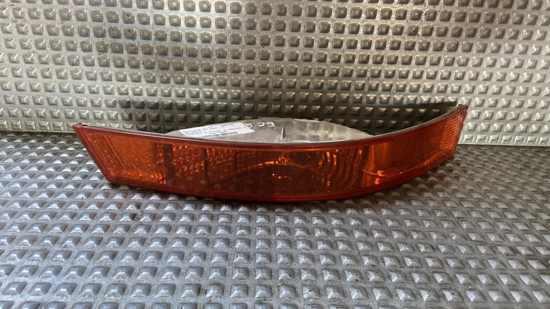 Optique avant secondaire droit (feux)(clignotant) RENAULT MASTER 2 PHASE 2 Diesel - 1