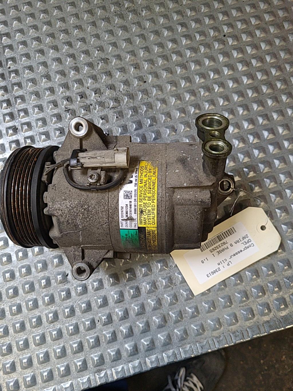 Compresseur clim OPEL ZAFIRA B PHASE 1 Diesel - 1