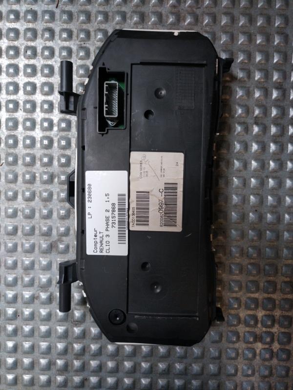 Compteur RENAULT CLIO 3 PHASE 2  - 1