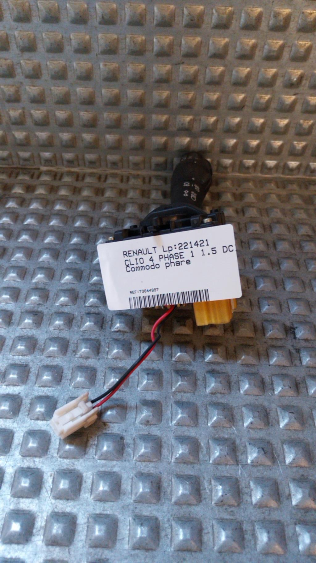 Commodo phare RENAULT CLIO 4 PHASE 1  - 1