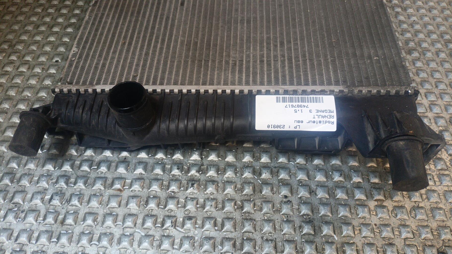 Radiateur eau RENAULT MEGANE 3  - 1