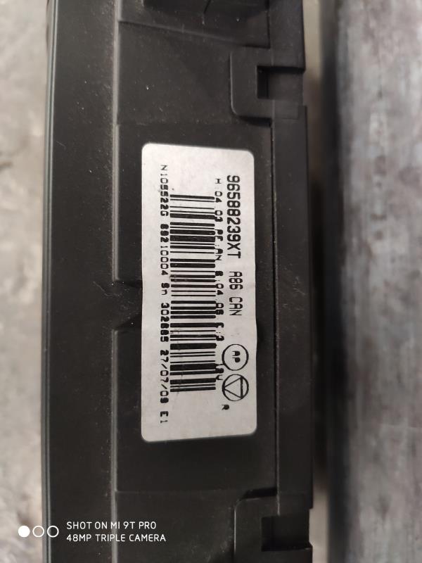 Commande chauffage PEUGEOT 1007 Diesel - 1