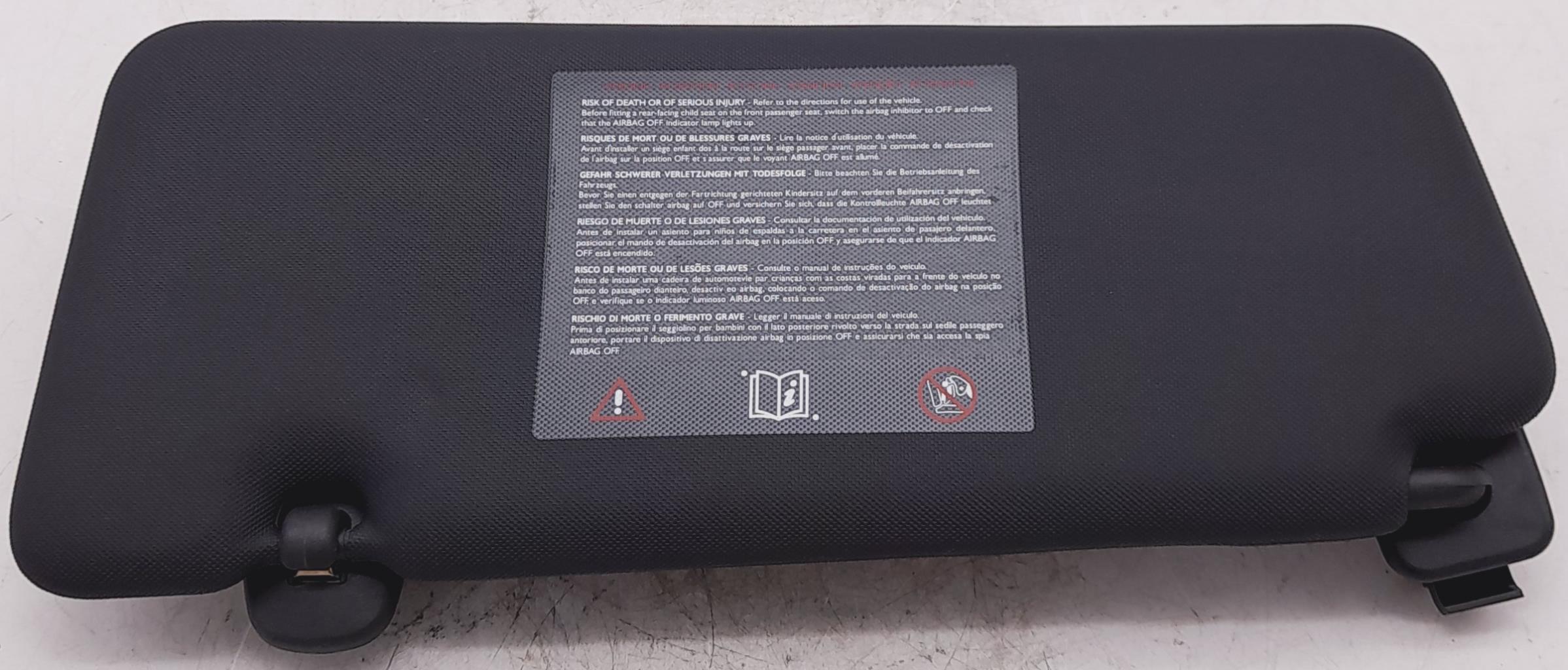 Visiera parasole destra RENAULT MEGANE 3 PHASE 1 COUPE Gasolina - 1