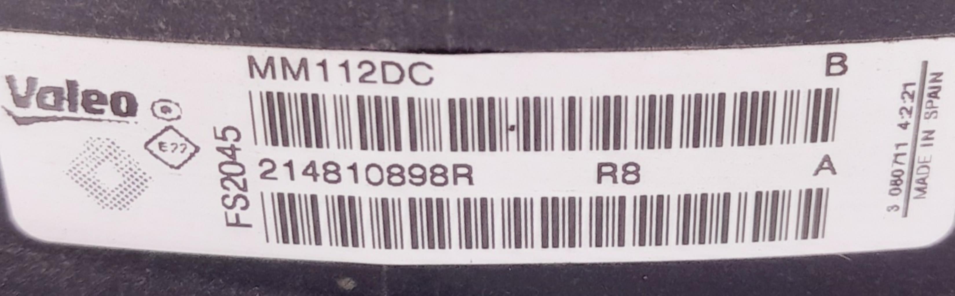 Ventilateur eau RENAULT MEGANE 3 PHASE 1 Diesel - 1