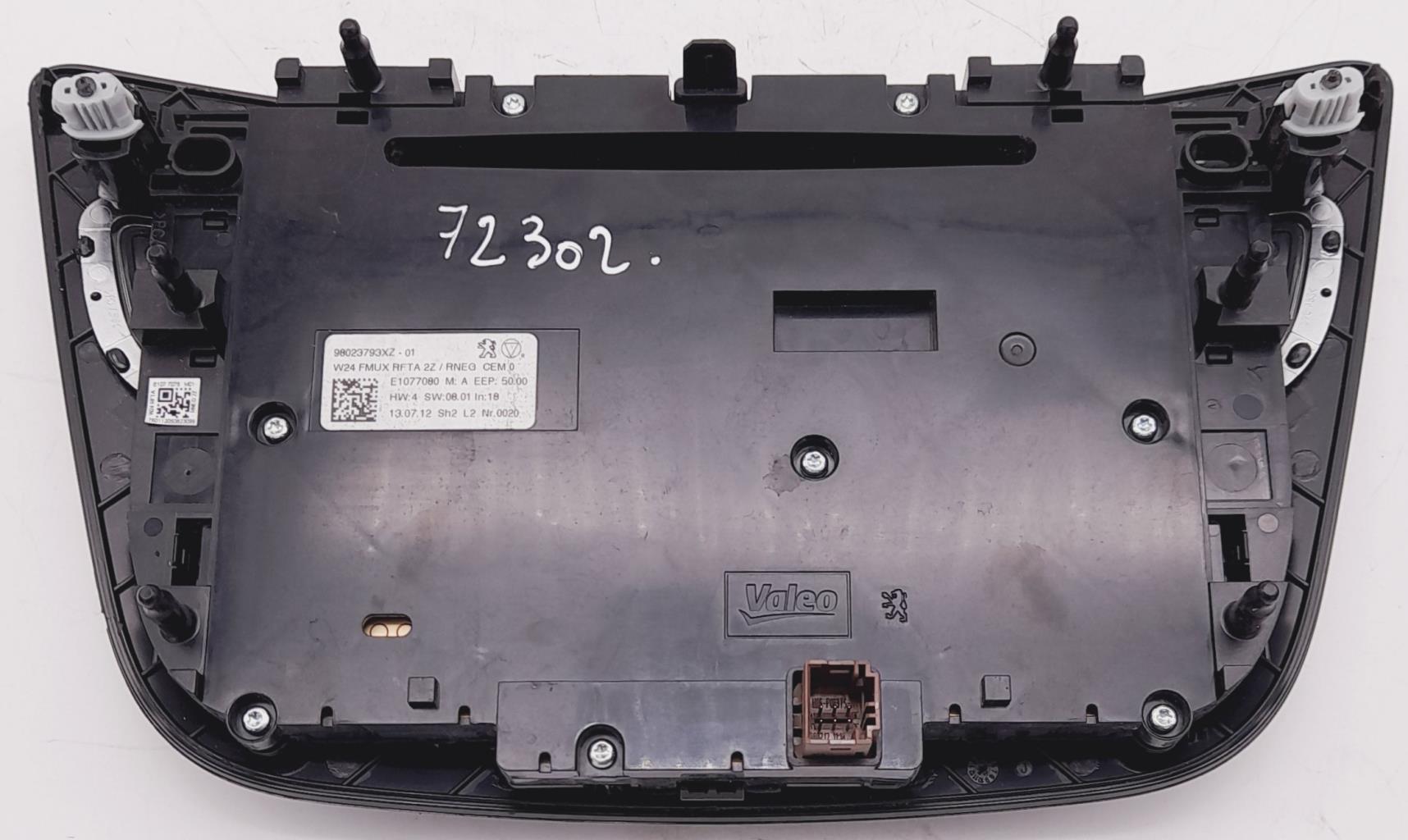 Commande chauffage PEUGEOT 508 1 SW PHASE 1 BREAK Diesel - 1