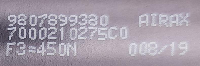 Molla a gas bagagliaio PEUGEOT 308 2 PHASE 2  - 1
