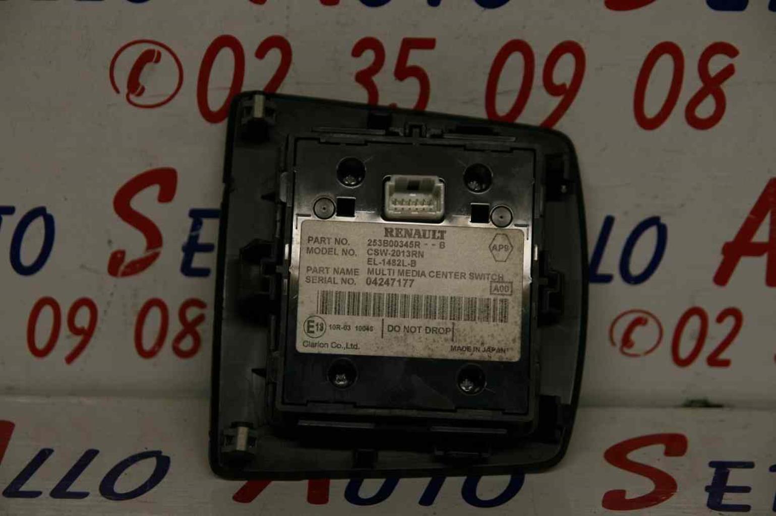 Support commodo (commutateur) RENAULT SCENIC 3 PHASE 1 Diesel - 1