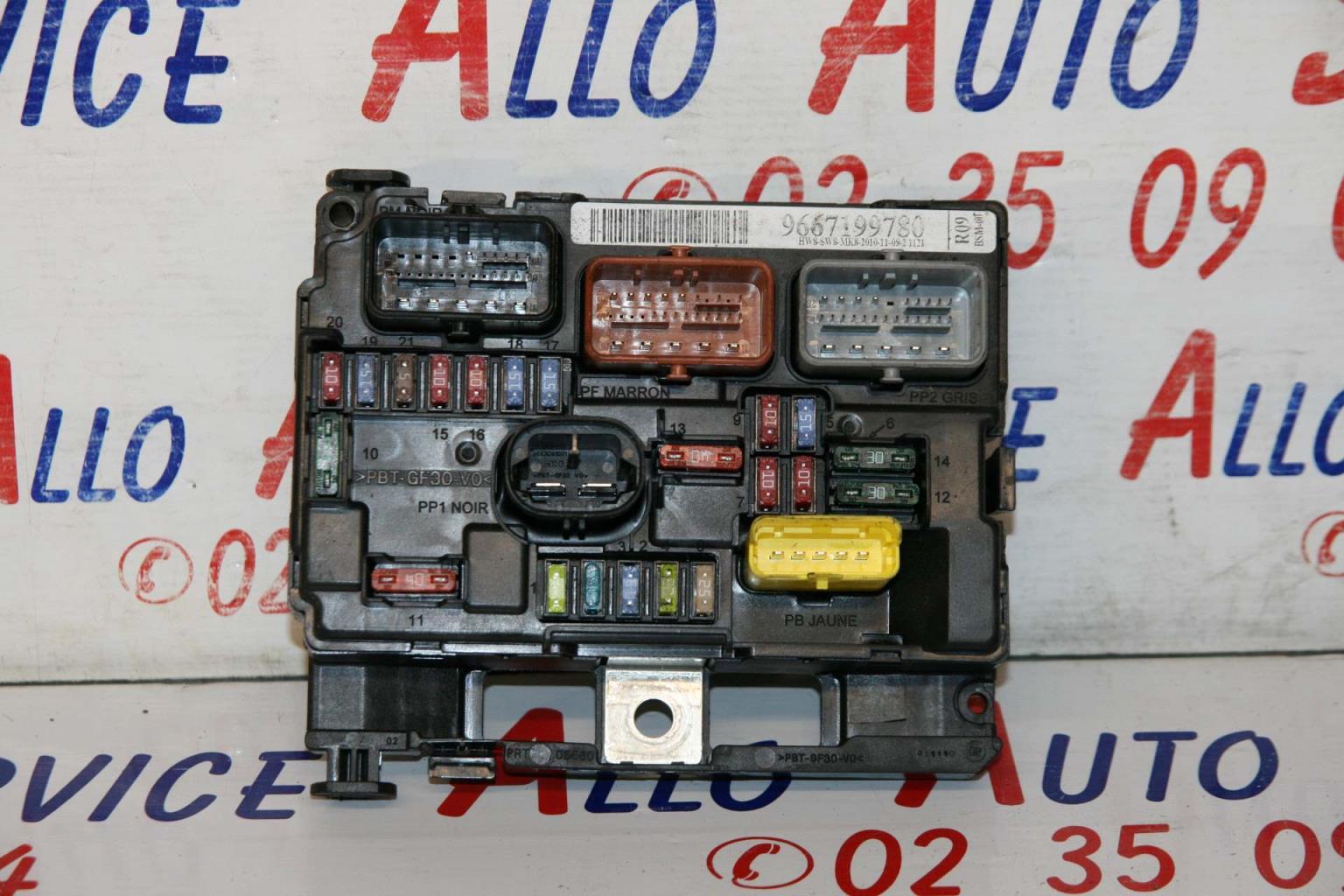 Boitier servitude moteur (BSM) CITROEN C3 2 PHASE 1 Diesel - 1