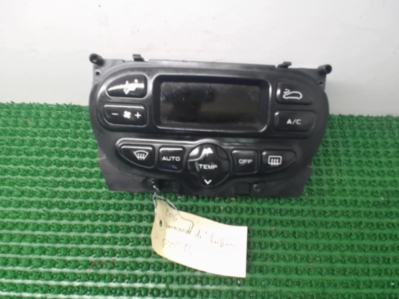Commande chauffage PEUGEOT 206 PHASE 1 Diesel - 1