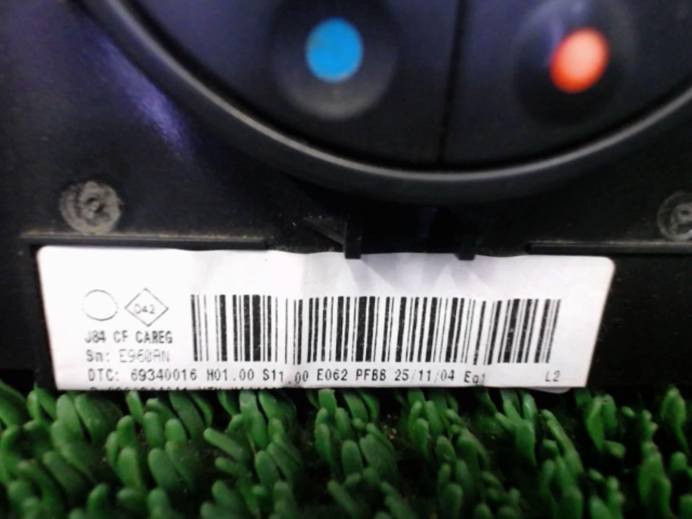 Commande chauffage RENAULT SCENIC 2 PHASE 1 Diesel - 1