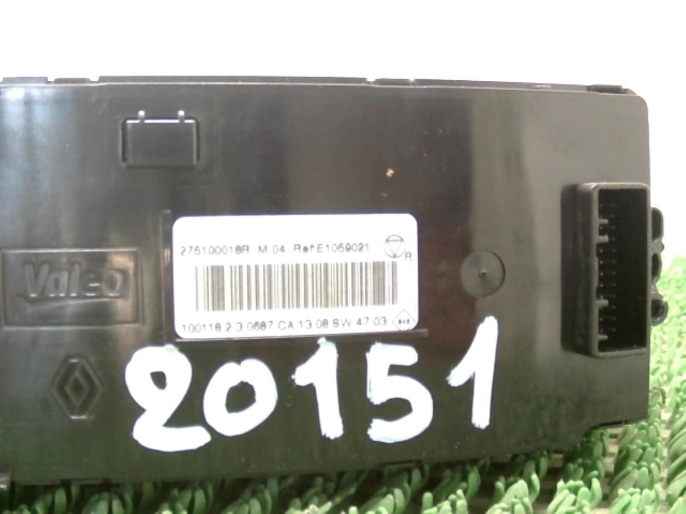 Commande chauffage RENAULT FLUENCE PHASE 1 Diesel - 1