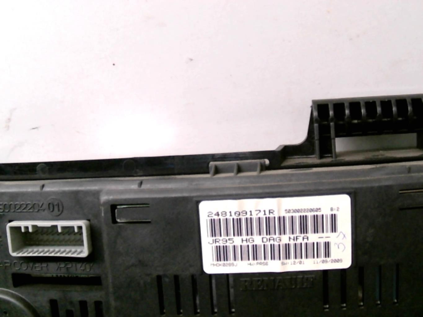 Compteur RENAULT SCENIC 3 PHASE 1 Diesel - 1