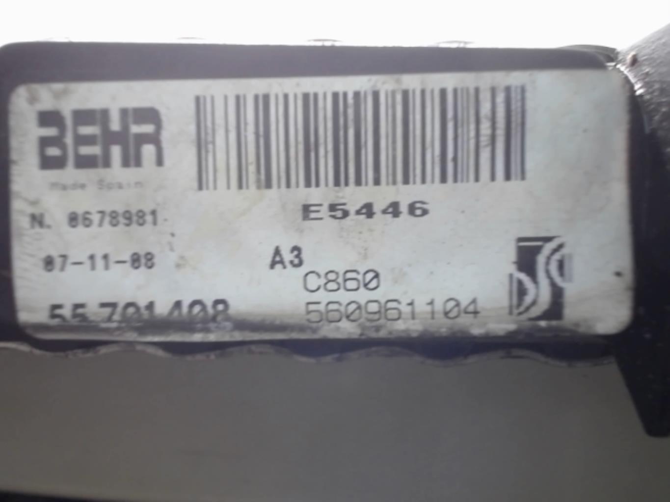 Radiateur eau OPEL CORSA D PHASE 1 Essence - 1