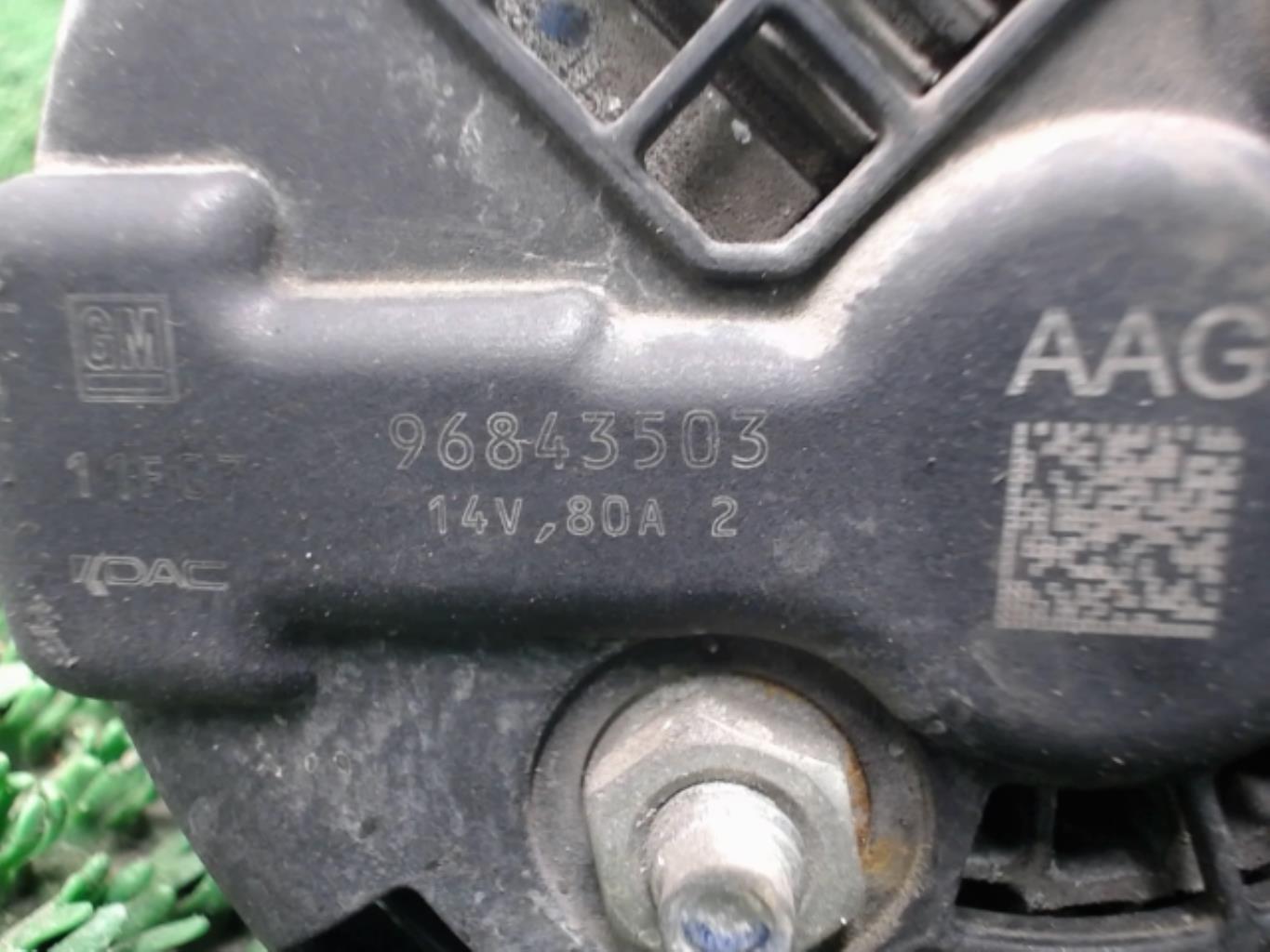 Alternateur CHEVROLET SPARK PHASE 1 Essence - 1