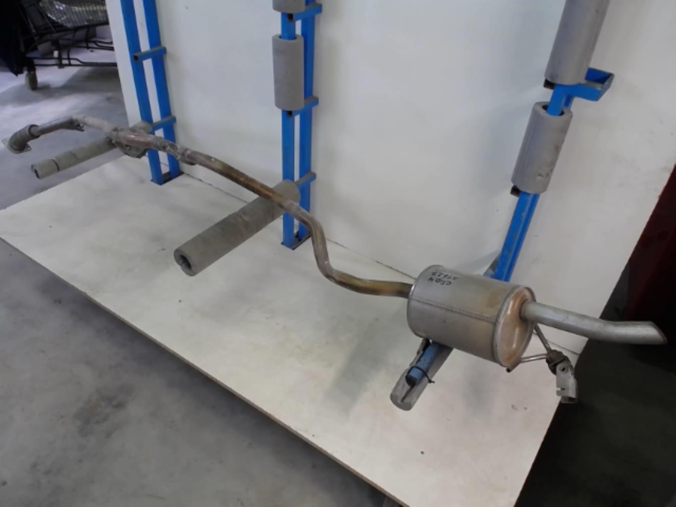 Ligne complete d'echappement RENAULT CLIO 4 PHASE 2 Diesel - 1