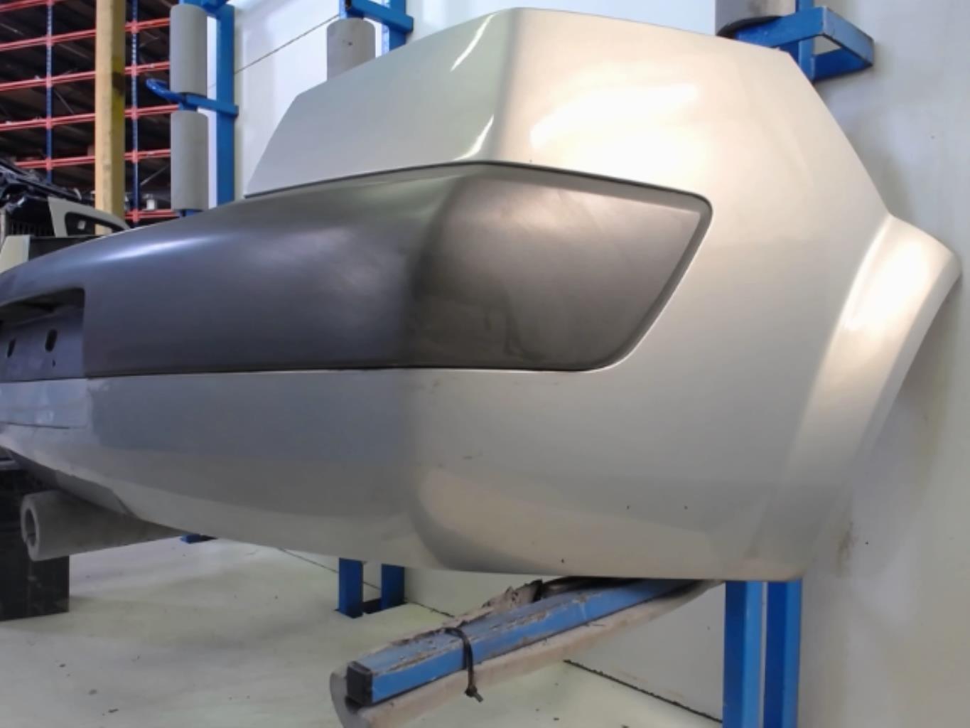 Pare choc arriere RENAULT MEGANE 2 PHASE 1 Diesel - 1