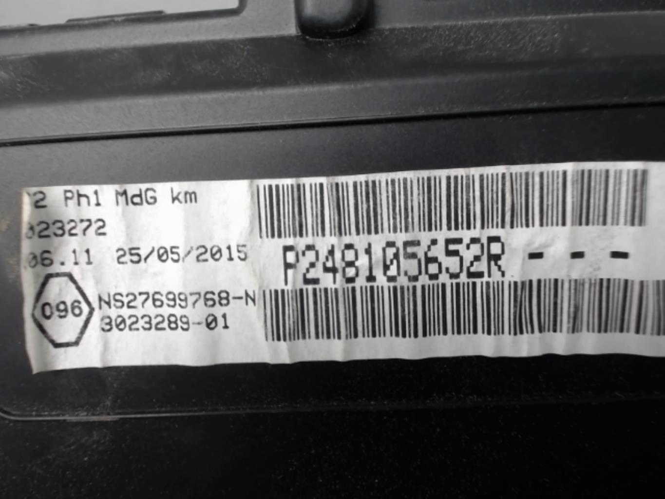 Compteur RENAULT MASTER 3 PHASE 2  - 1