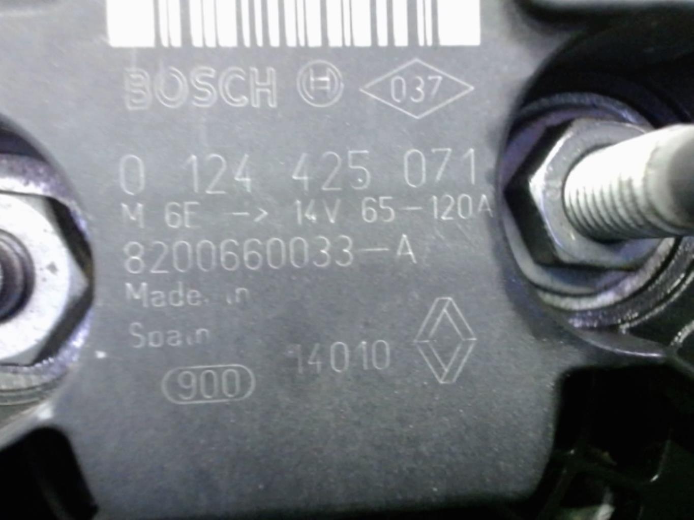 Alternateur RENAULT CLIO 3 PHASE 2  - 1