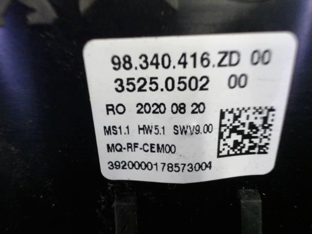 Commande chauffage OPEL VIVARO 3 PHASE 1 Diesel - 1