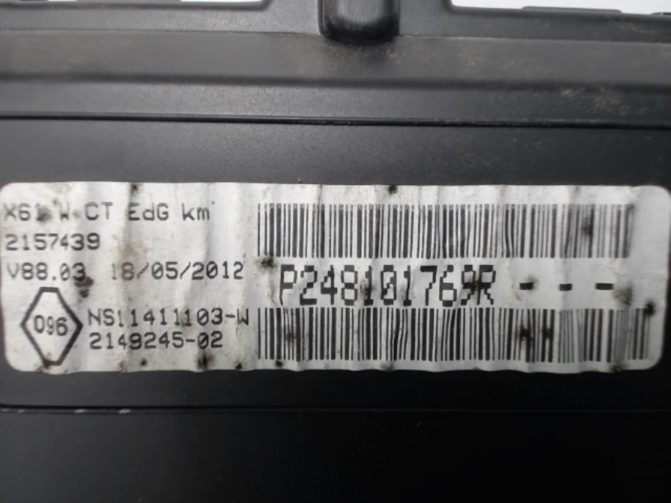 Compteur RENAULT KANGOO 2 PHASE 1 Diesel - 1