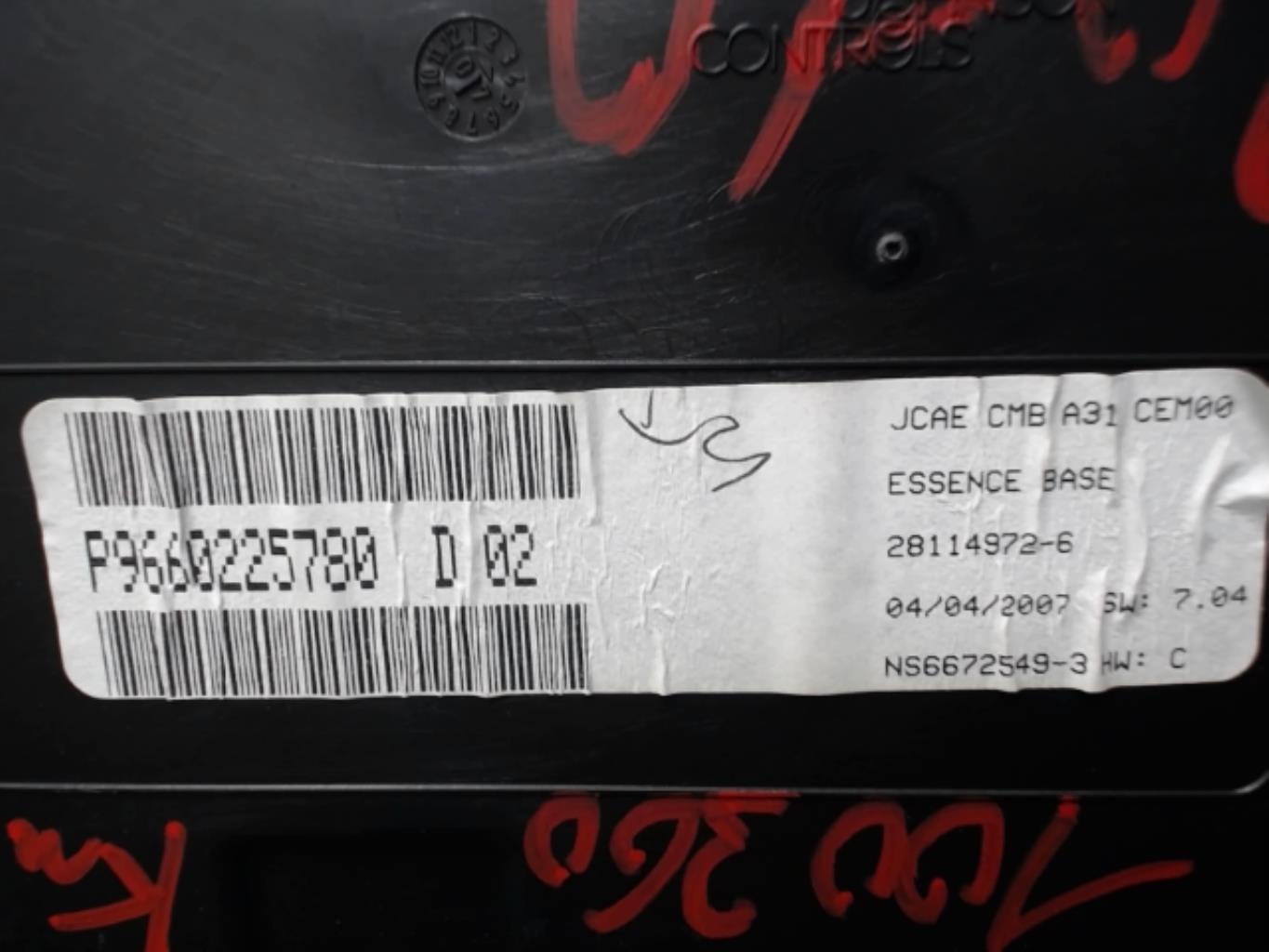 Compteur CITROEN C2 PHASE 1 Essence - 1